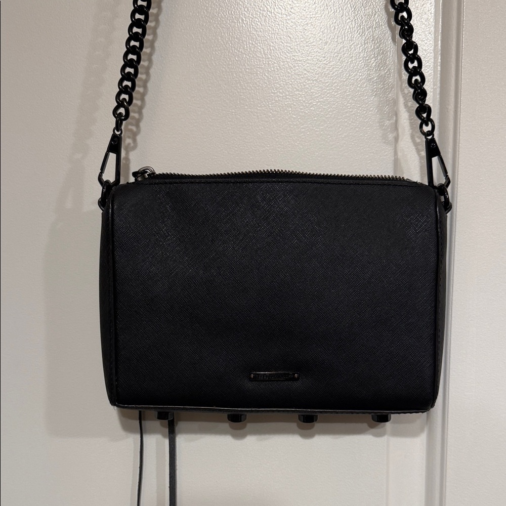 Rebecca Minkoff Black Chain Strap Crossbody Bag